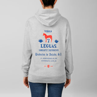 Hoodie Vintage Gris