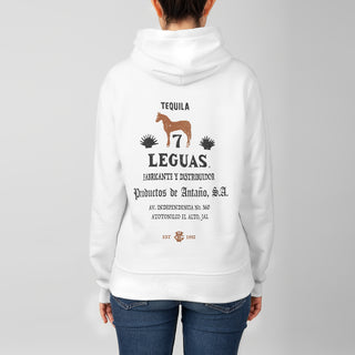 Hoodie Vintage Blanca