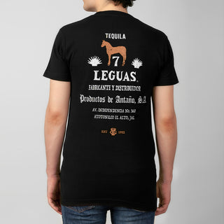 T-Shirt Vintage Negra