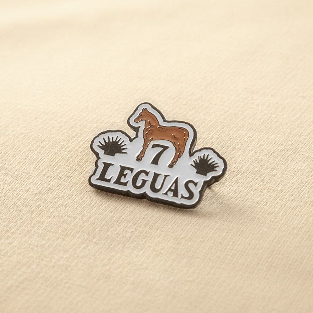 Pin Logo Siete Leguas Vintage